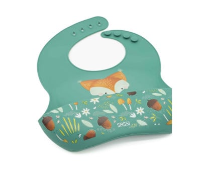 Babete de silicone Fox