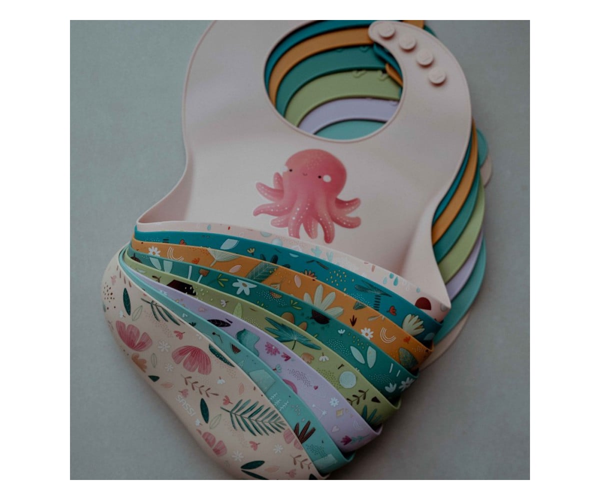 Babete de silicone Fox