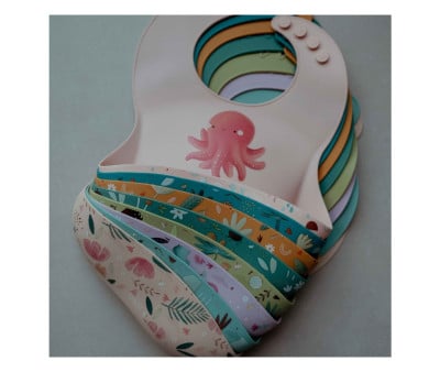 Babete de silicone Fox