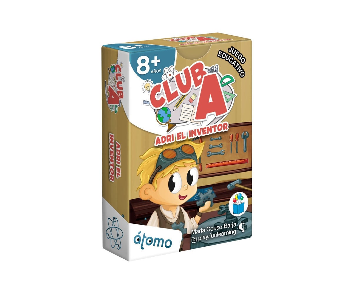 Jogo Clube A Adri, o Inventor (Instruções Espanhol)