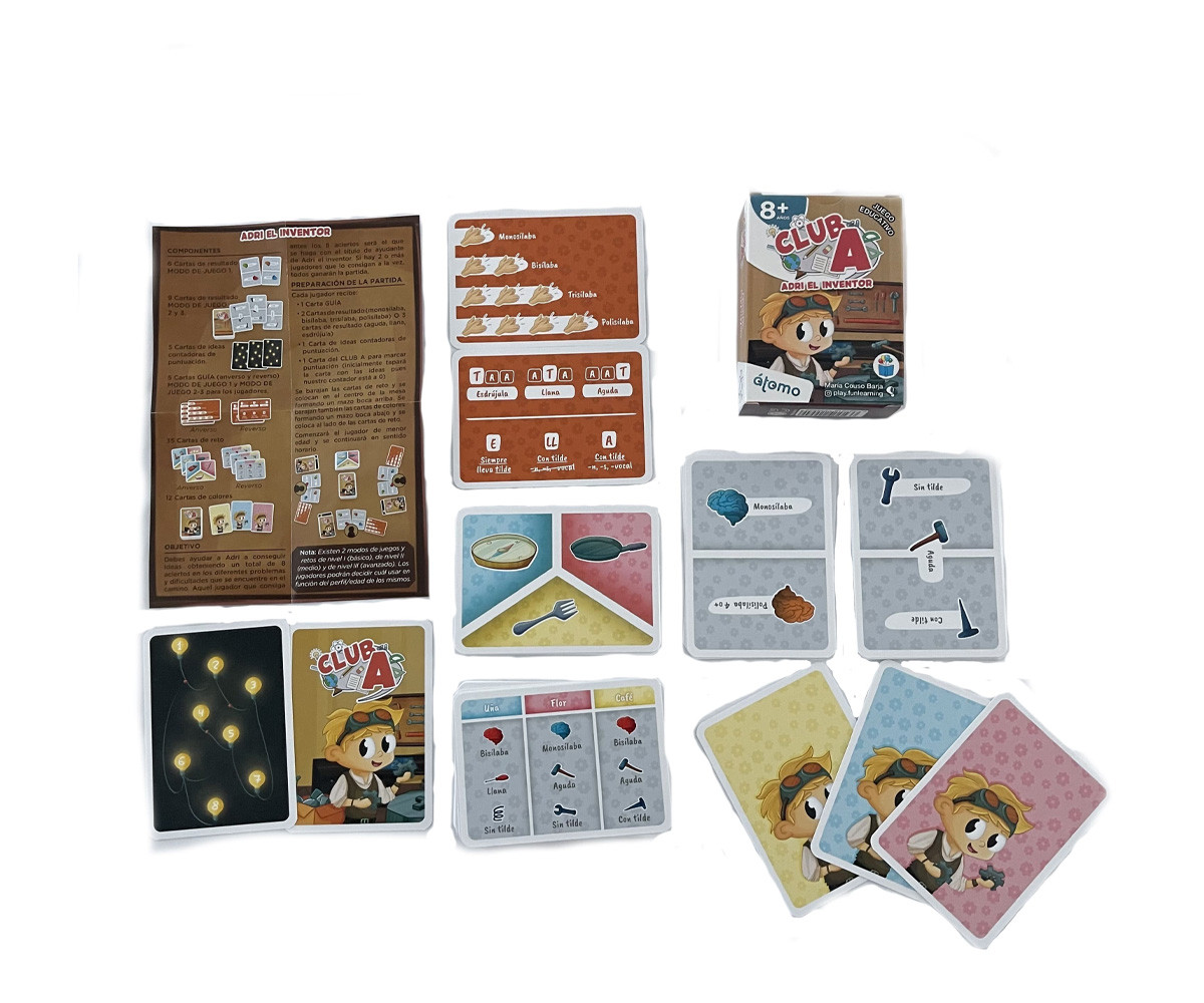 Jogo Clube A Adri, o Inventor (Instruções Espanhol)