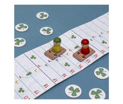Tiny Game Snow Race Board Game