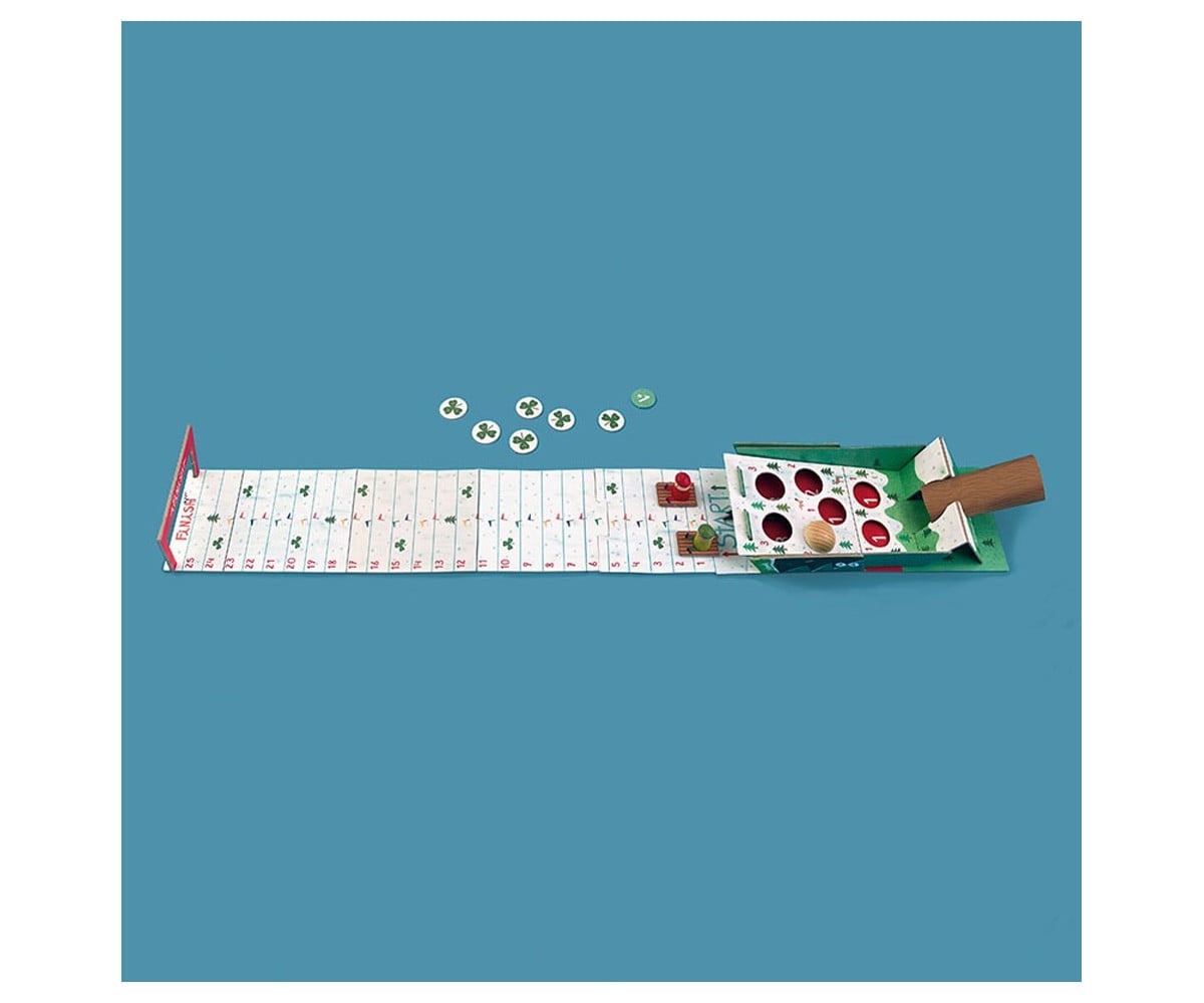 Tiny Game Snow Race Board Game