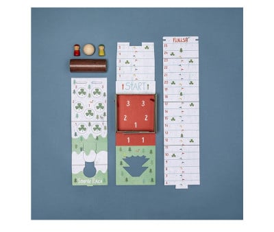 Tiny Game Snow Race Board Game
