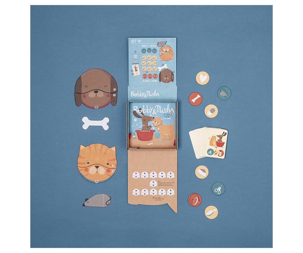 Jeu de Mémoire Tiny Game Bobby & Misha