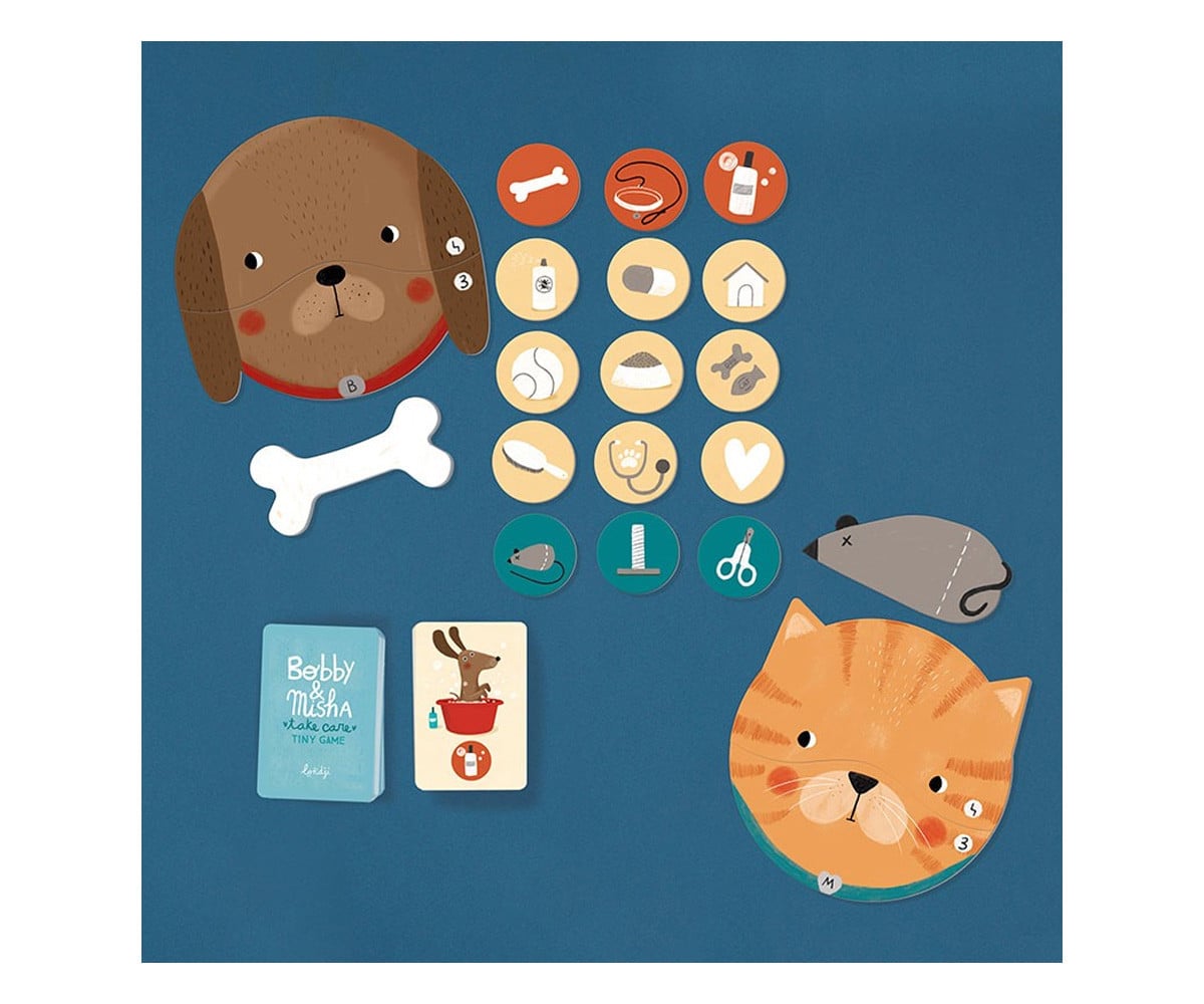 Jeu de Mémoire Tiny Game Bobby & Misha