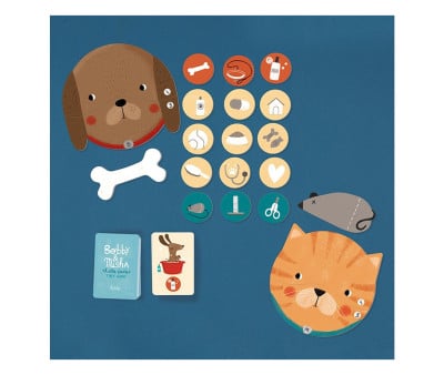 Jeu de Mémoire Tiny Game Bobby & Misha