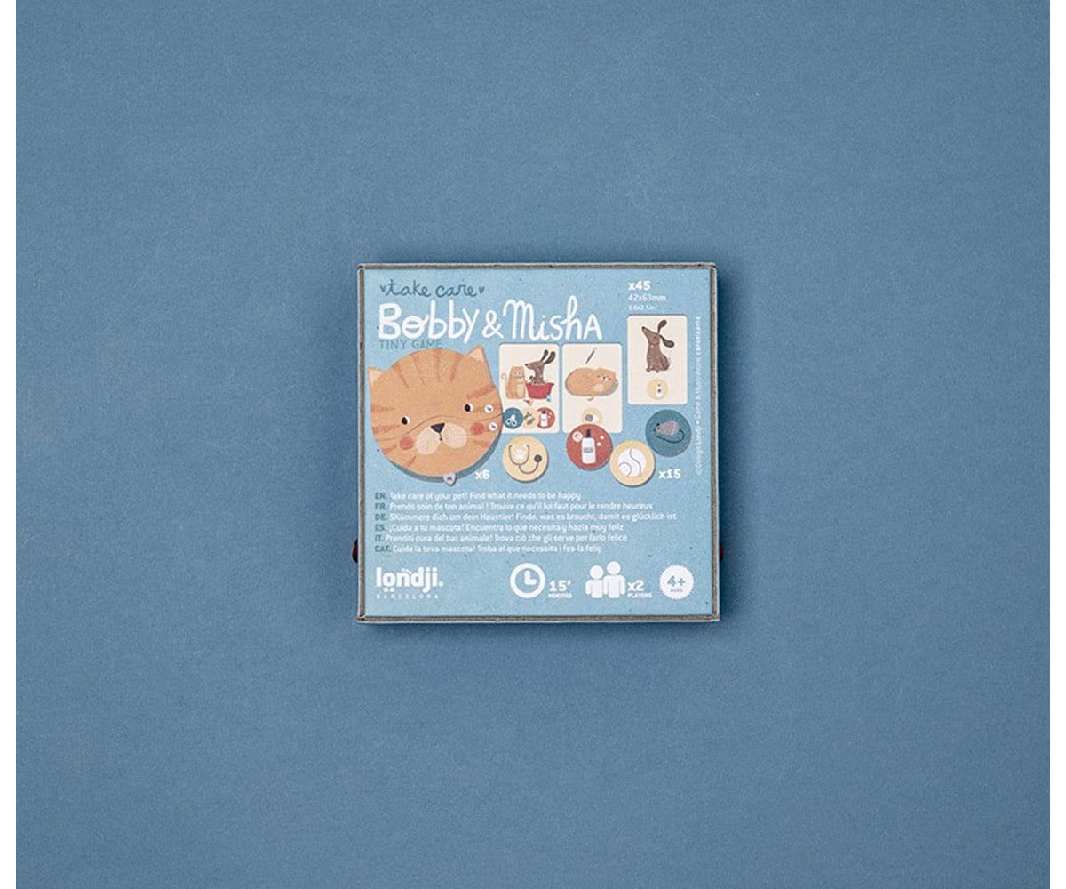 Jeu de Mémoire Tiny Game Bobby & Misha