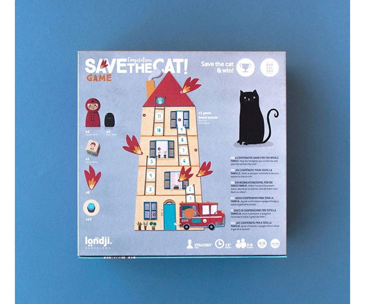 Family Game Save the Cat Board Game