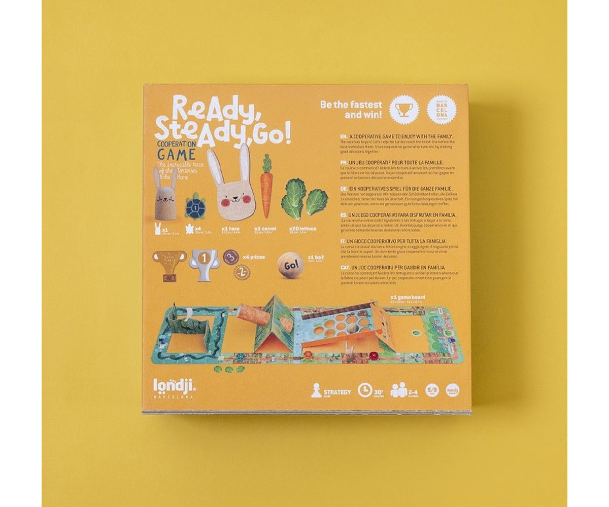 Family Game Ready Steady Go! Board Game