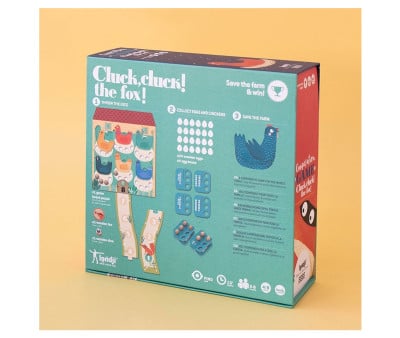 Jeu de Société Family Game Cluck, Cluck, the Fox