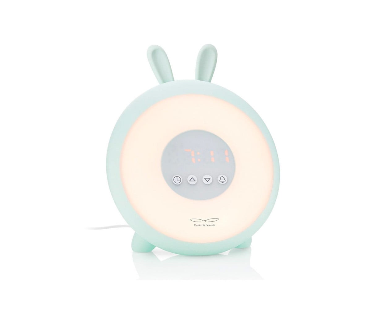 Réveil Lampe Lapin Vert