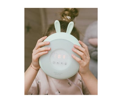 Réveil Lampe Lapin Vert