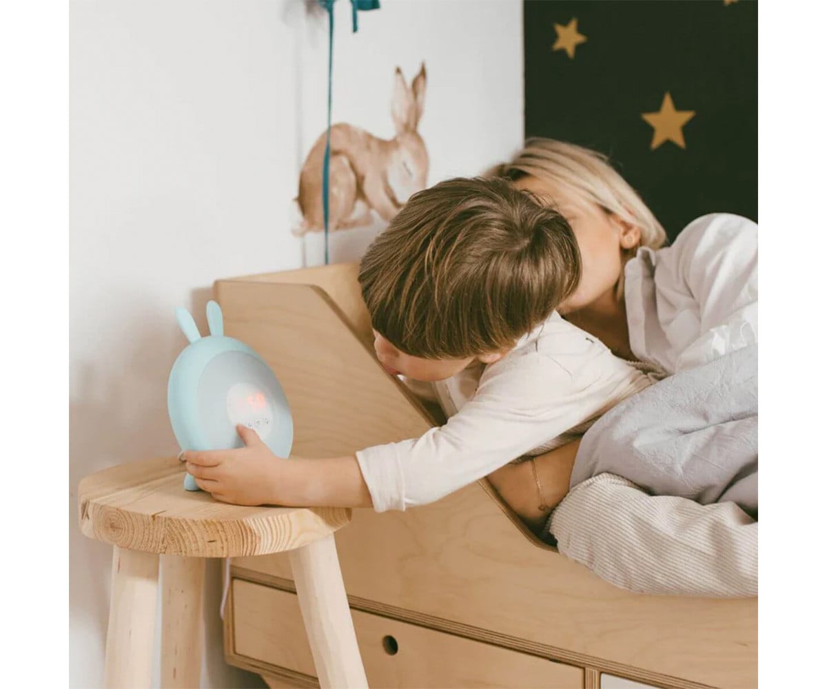 Réveil Lampe Lapin Vert