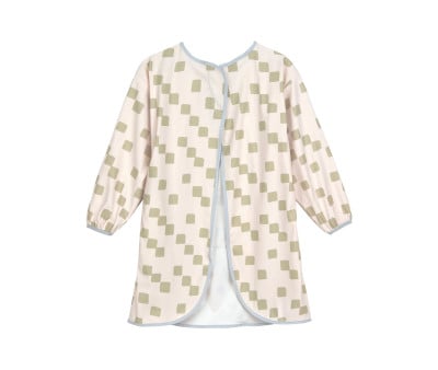 Blouse de Peinture Scolaire Happy Fruits Light Khaki
