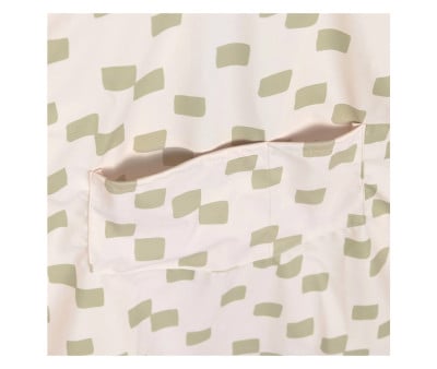 Blouse de Peinture Scolaire Happy Fruits Light Khaki