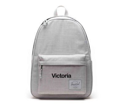 Mochila personalizável Herschel Classic XL Grey Crosshatch