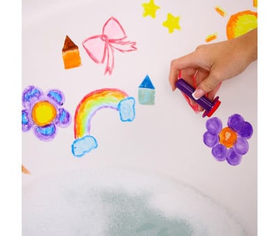 Kit de Coloriage pour Baignoire Baff Paints + Activity Set et Livre