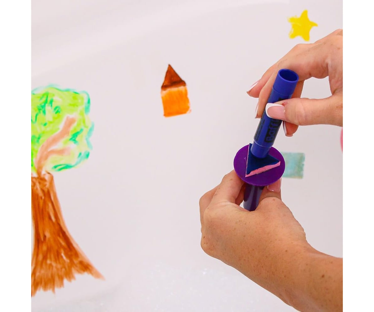 Kit de Coloriage pour Baignoire Baff Paints + Activity Set et Livre
