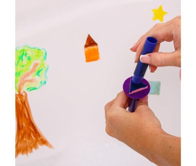 Kit de Coloriage pour Baignoire Baff Paints + Activity Set et Livre