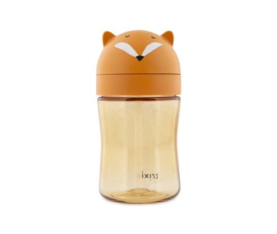 Vaso con pajita Mr. Fox