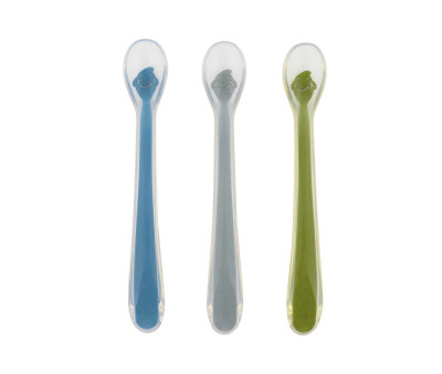 3 Cucchiai Lunghi Silicone Trixie Mr. Shark