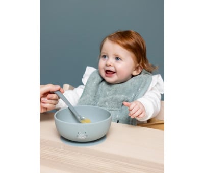 3 Baby Silicone Spoons Mr. Shark