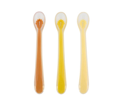 3 Cucchiai Lunghi Silicone Trixie Mr. Lion