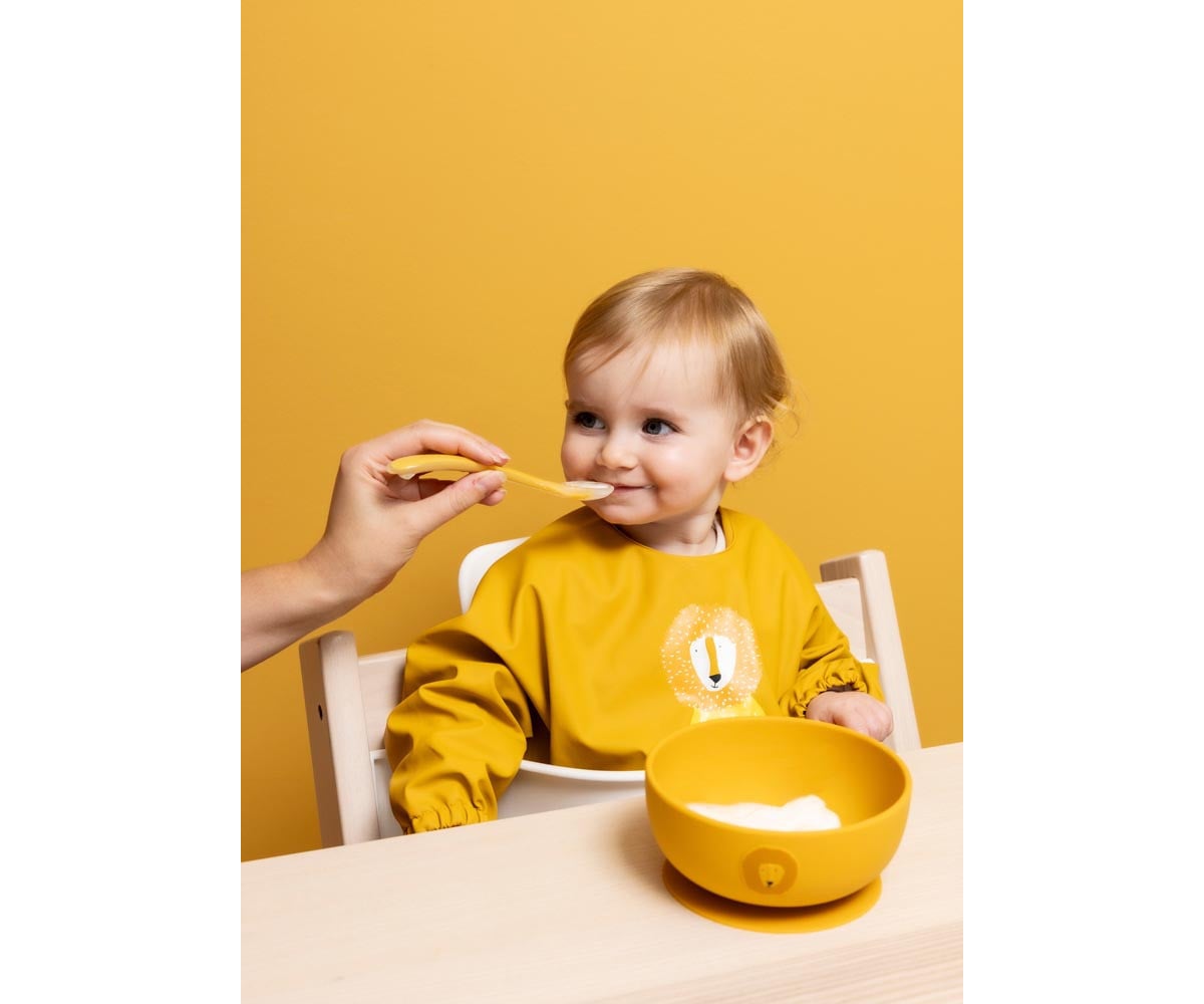 3 Baby Silicone Spoons Mr. Lion