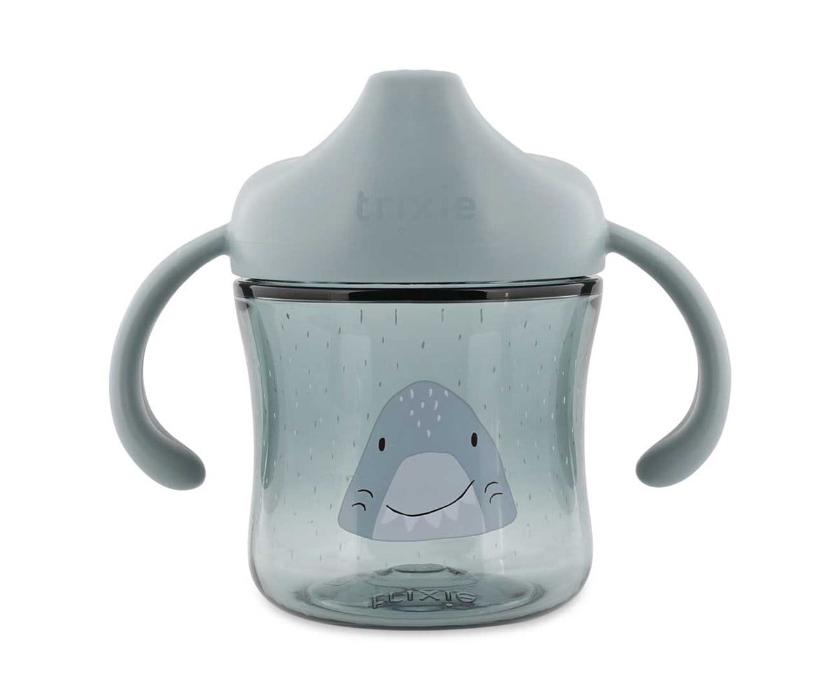 Taza con Boquilla y Asas Tritán Mr. Shark