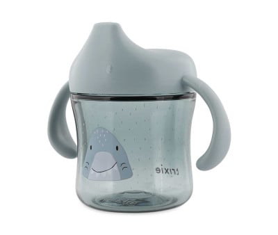 Taza con Boquilla y Asas Tritán Mr. Shark