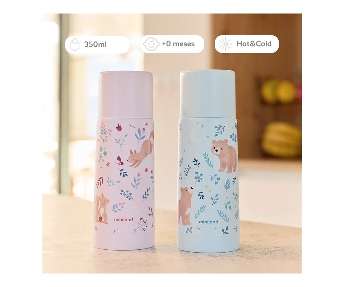 Insulated Bottle Thermy Squirrel 350 ml