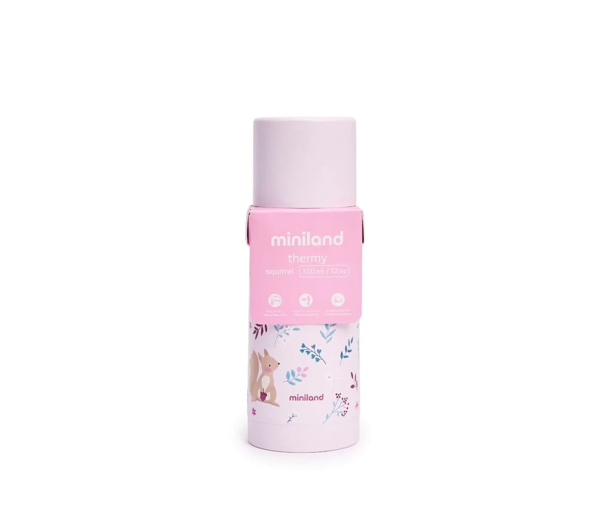 Insulated Bottle Thermy Squirrel 350 ml