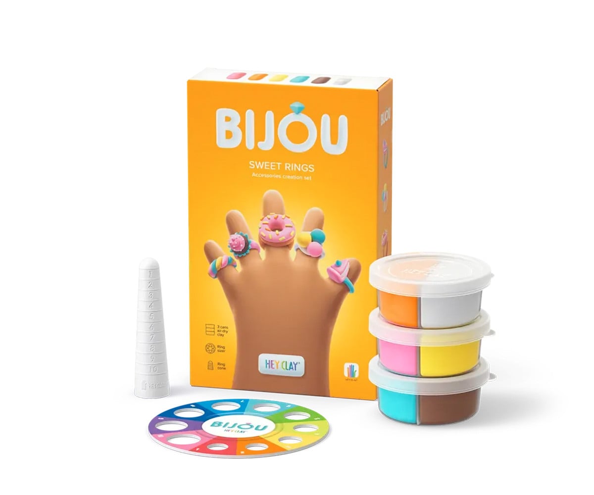 Interactive Playdough Sweet Rings (3 cans)
