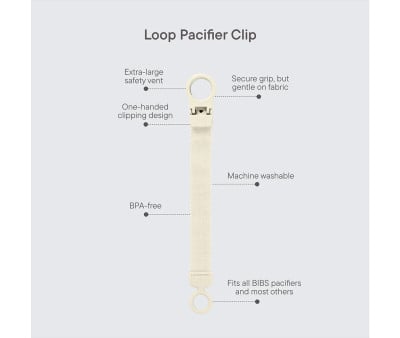 Attache-Sucette BIBS Loop Clip Polka
