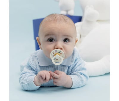 2 Succhietti BIBS x Moomin Colour Round Friends-Ivory Mix