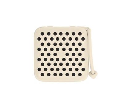 Portachupetes BIBS Studio Polka Ivory/Black