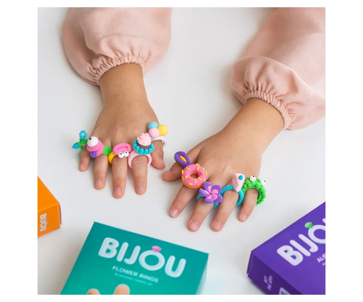 Interactive Playdough Sweet Rings (3 cans)