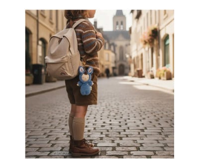 Porte-Clés pour Sac à Dos Cozy Charm Bunny Twiggy