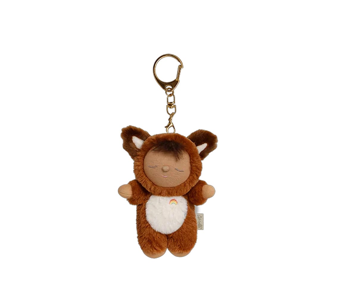 Chaveiro de mochila Cozy Charm Fox Finnley