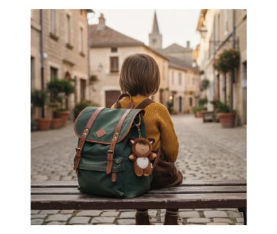 Chaveiro de mochila Cozy Charm Fox Finnley