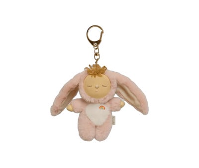 Cozy Charm Backpack Keychain Bunny Flopsy