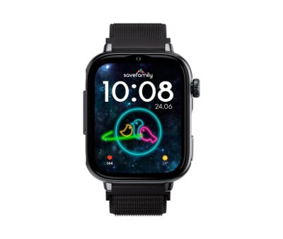 Relógio inteligente SaveWatch Plus 2 preto