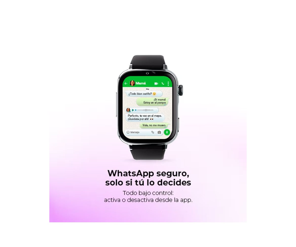 Relógio inteligente SaveWatch Plus 2 preto