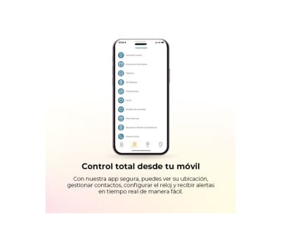 Relógio inteligente SaveWatch Plus 2 preto
