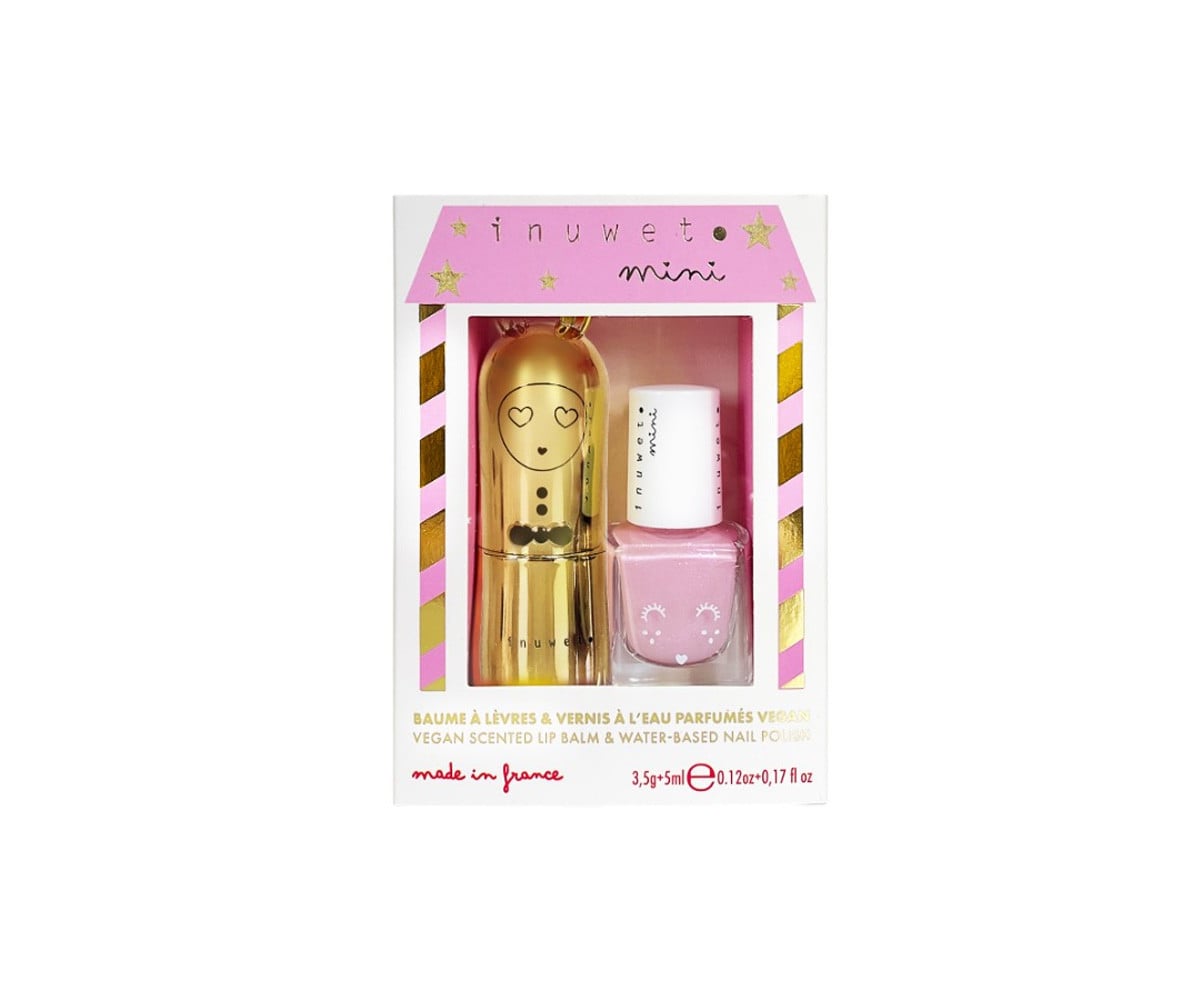 Dúo Bálsamo Labial Cheesecake y Esmalte de Uñas Sandía
