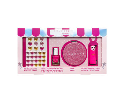 Cofre Glitter Rosa Cerza y Fresa