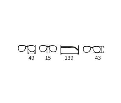 Gafas de Sol Infantil Flexibles BADS4020 Verde-Naranja (6-12 años)