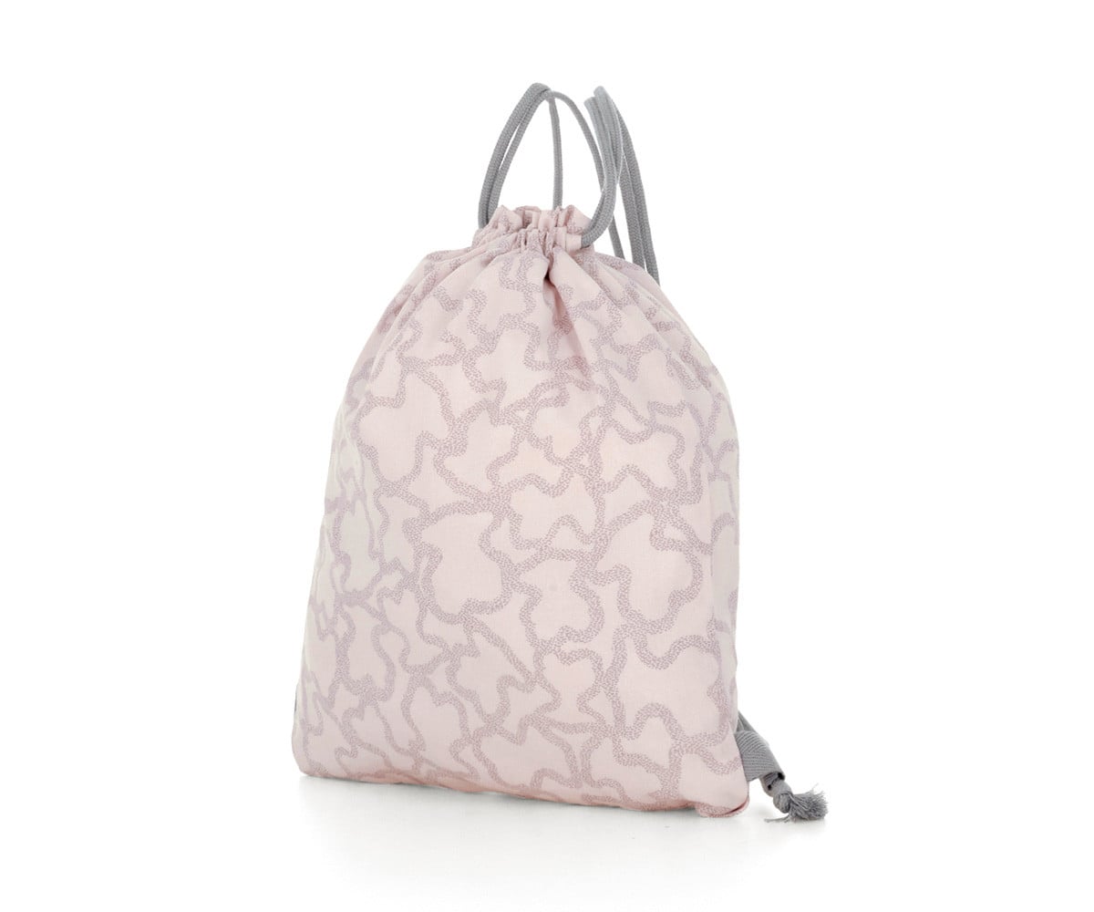 Sac à Dos Ficelle Personnalisable TOUS Kaos Rose