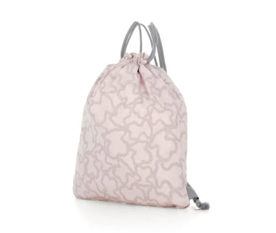 Sac à Dos Ficelle Personnalisable TOUS Kaos Rose